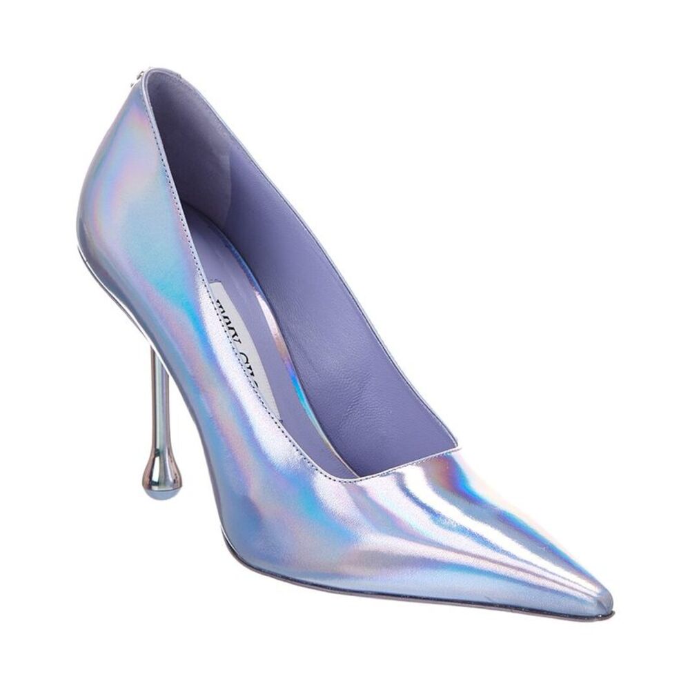 Jimmy Choo Ixia 95 Leather Pump, Blue